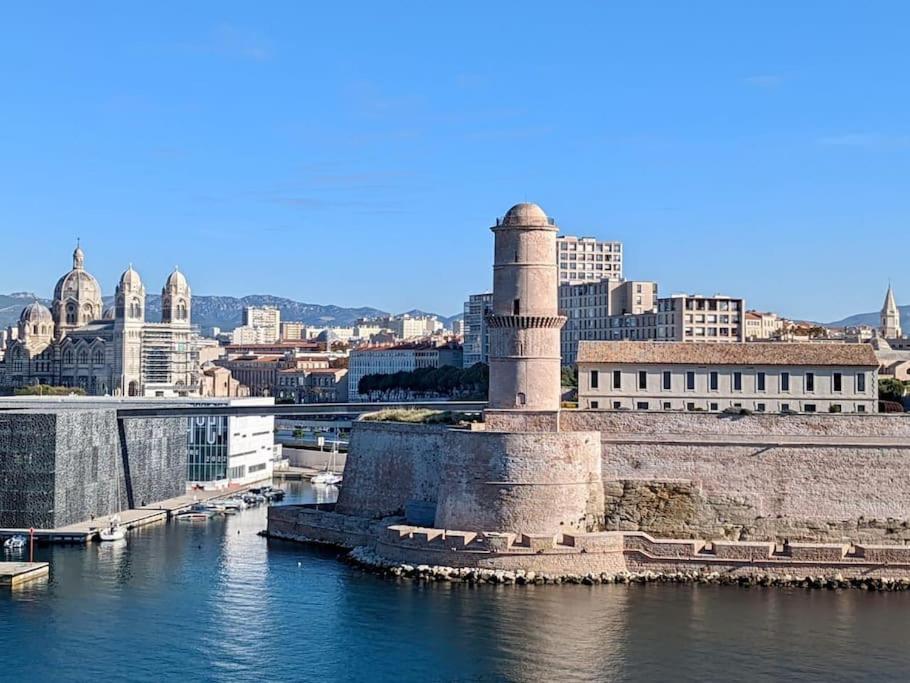 Apartamento Escapade Marseillaise Pres Des Terrasses Du Port Marsella Exterior foto