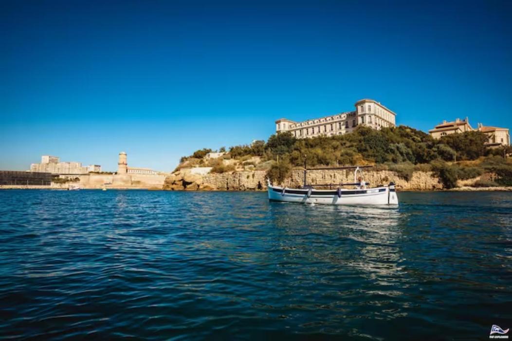 Apartamento Escapade Marseillaise Pres Des Terrasses Du Port Marsella Exterior foto